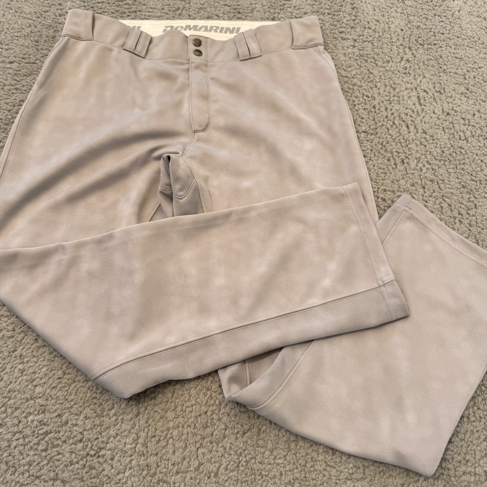 Demarini Men's‎ Gray Straight Leg Baseball Softball Coaches Pants Size XL
